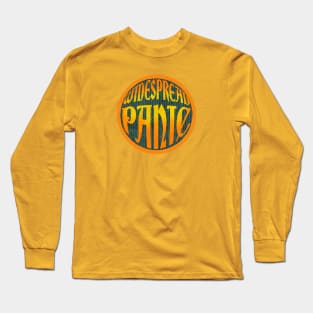 Widespread Panic denim and paint design Long Sleeve T-Shirt